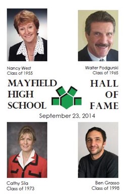 Alumni Hall of Fame inductees and Citizen of the Year honored by district