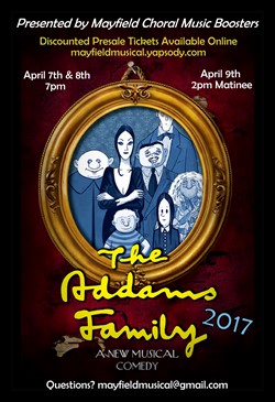 SPRING MUSICAL: Come see our talented Wildcats perform "The Addams Family" April 7-9