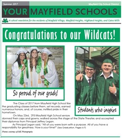 YOUR MAYFIELD SCHOOLS: Graduation Edition - Summer 2017