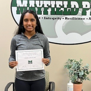 April Student of the Month