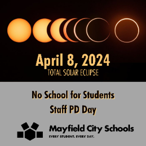 TOTAL SOLAR ECLIPSE: April 8, 2024