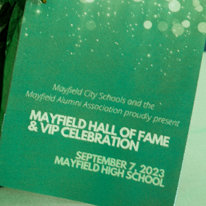 ALUMNI HONORED at  Mayfield Hall of Fame / VIP Celebration 