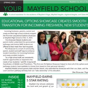  YOUR MAYFIELD SCHOOLS: Spring 2024